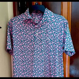 Men’s Rhoback Floral Polo